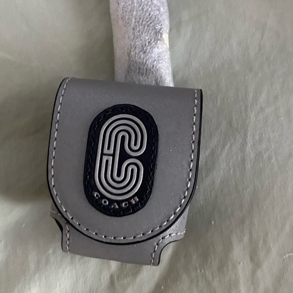 Coach Airpod Case and key ring